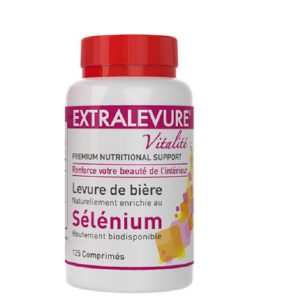 Extralevure vitalite selenium 125 Comprimès