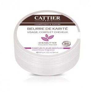 Cattier Beurre de karite Fleur des iles 100g