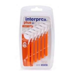 Interprox Plus Orange Super Micro Brossettes Interdentaires 6 Piéces
