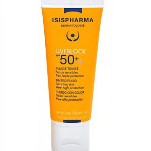 ISISPHARMA UVEBLOCK SPF50+ Fluide Teinte Très haute protection 40ml