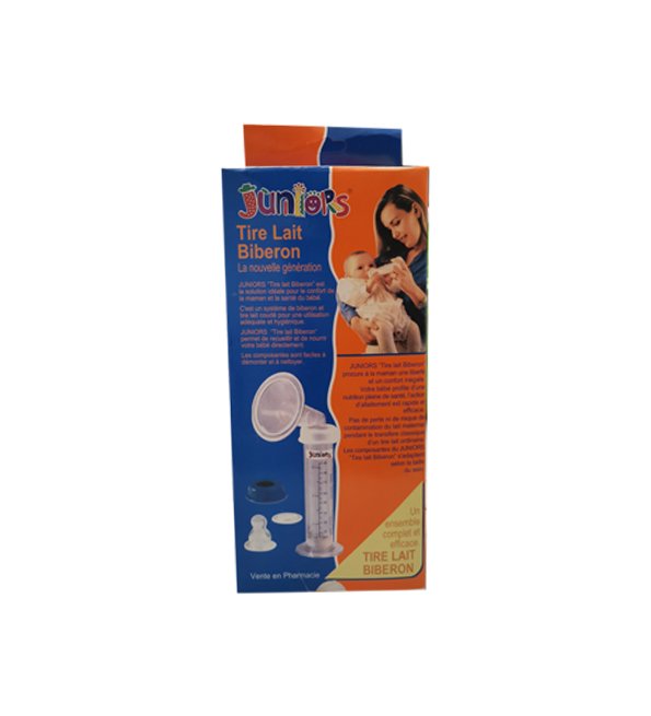 Juniors tire lait biberons