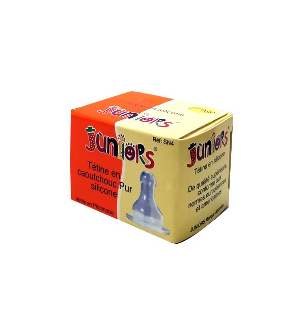 Juniors tetine simple en silicone 1age
