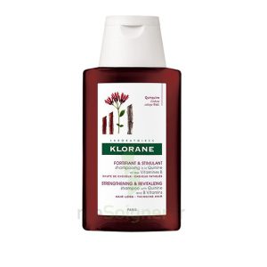 Klorane – Shampoing fortifiant à la Quinine & Edelweiss BIO – Chute de cheveux, cheveux fatigués 400 ml