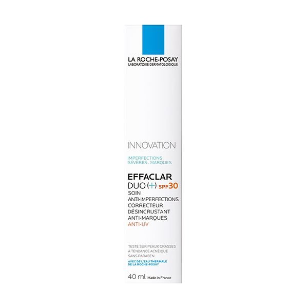 La Roche-Posay Effaclar Duo+ Soin Anti-Imperfections SPF30 Peau Grasse Acnéique | 40ml – Image 2