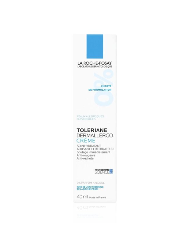 La Roche-Posay Toleriane Dermallergo Crème Apaisante, hydratante & réparatrice | Peau Intolérante, Ultra sensible et Allergique | 40ml – Image 3