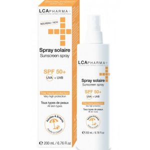 Lca ecran spray solaire spf50+ 200ml
