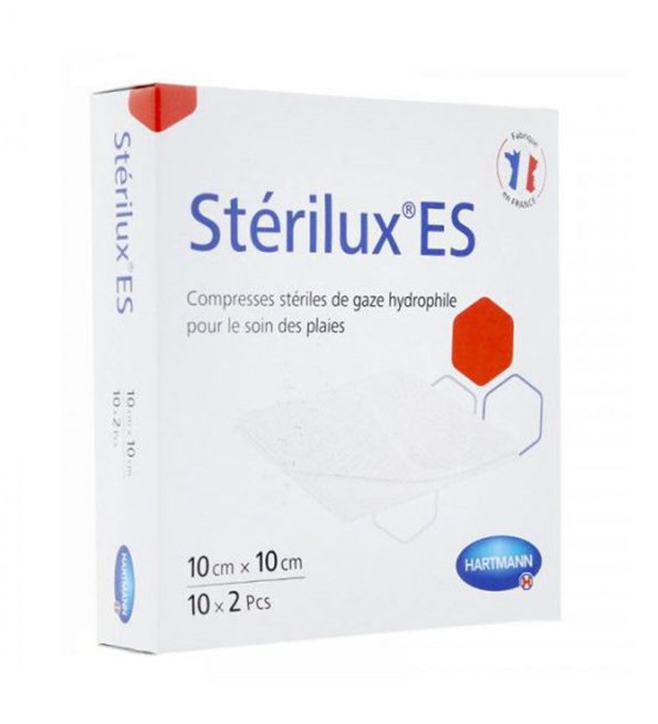 Hartmann sterilux compresse de gaz 10*10