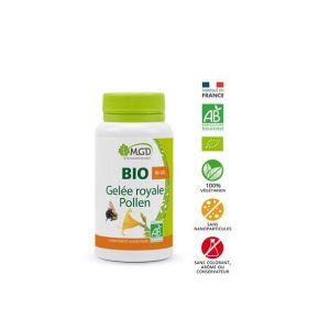 MGD Nature Bio Gelée Royale Pollen 90 Gélules