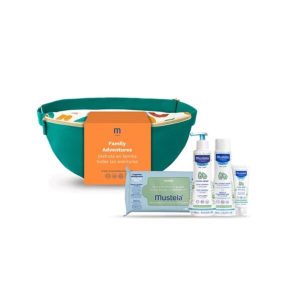 Mustela Sac Banane Mustela Bio  + Hydra Lait + Gel Dermo Nettoyant + Hydra Bio Visage