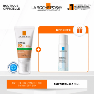 La Roche-Posay Anthelios Oil Control Matifiante Teintée SPF50+ = Eau Thermale 50ml Offerte