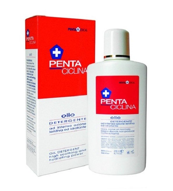 Penta Ciclina Huile Lavante Actions Apaisante Hydratante Intense 200mle