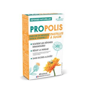 3Chenes Propolis Pastilles a sucer Boite de 40 Pastilles