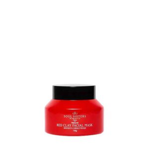 Soul Sisters Masque à l’argile rouge pour visage 150g