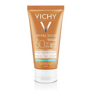 Vichy Capital Soleil BB Émulsion Toucher Sec Teintée SPF50 Peau Sensible Mixte à Grasse | 50ml