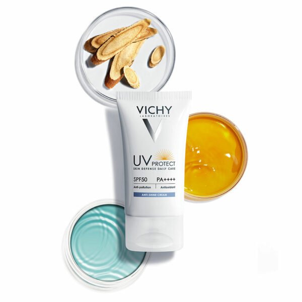 Vichy UV PROTECT Crème Hydratante Invisible SPF50 Tous Types de Peaux | 40ml