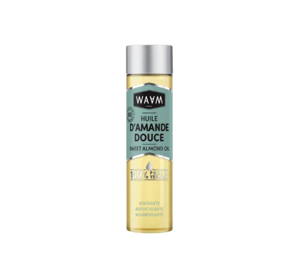 WAAM Huile d’Amande Douce certifiée BIO 100 ml